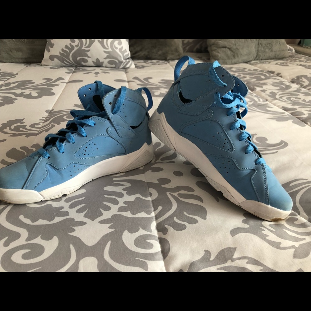 Light blue Air Jordan’s